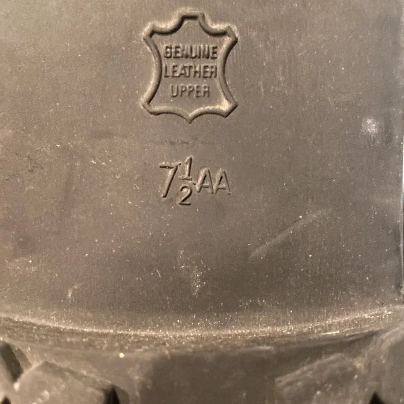 Talbots Croc Embossed Leather Loafers Burgundy Horsebit 7.5 AA Narrow - Picture 6 of 10